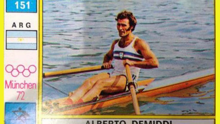 Alberto Demiddi, el coloso del remo
