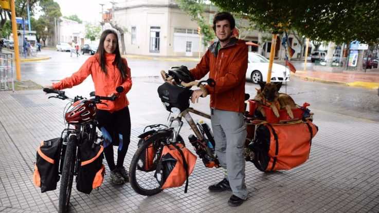 En bicicleta a recorrer la Argentina