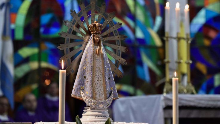 La Virgen de Luján regresa a Argentina