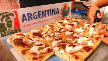 La pizza argentina entre las mejores